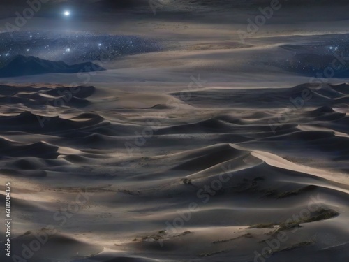 moon over the sea