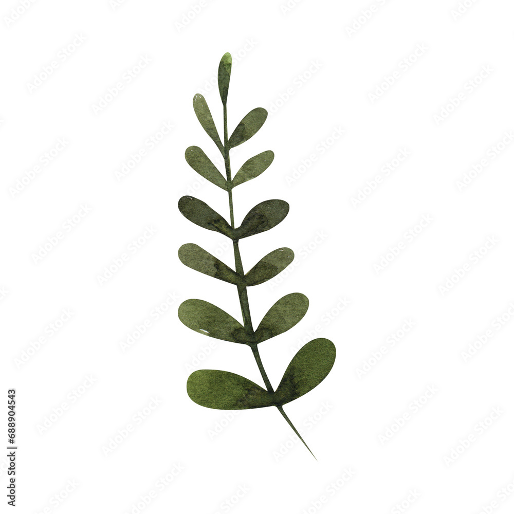 Green Leaf Textured Graphic Element Green Leaf Textured Graphic Element