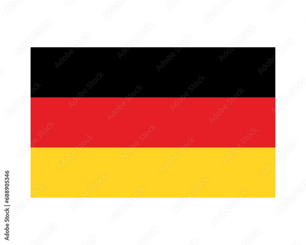 Naklejka premium germany flag emblem