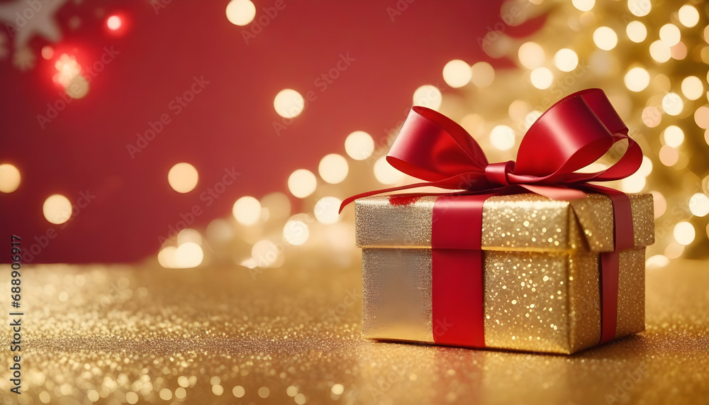 Obraz premium christmas gift box
