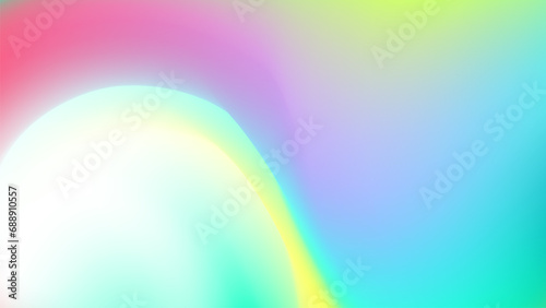 abstract curvy liquid background with modern gradient color style