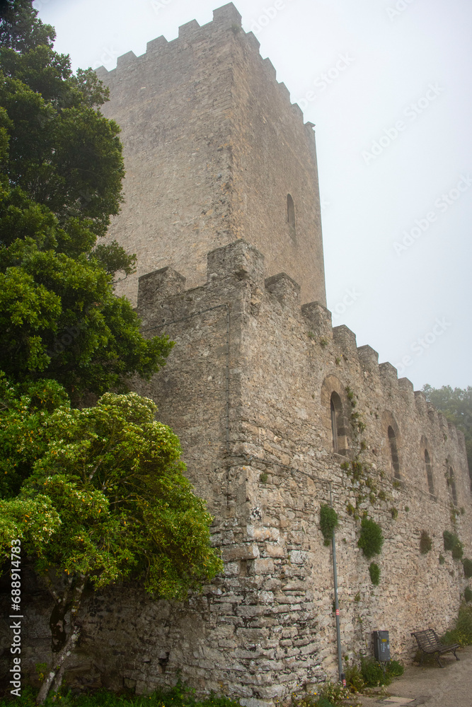Castle of Balio in Erice - Sicily - Italy