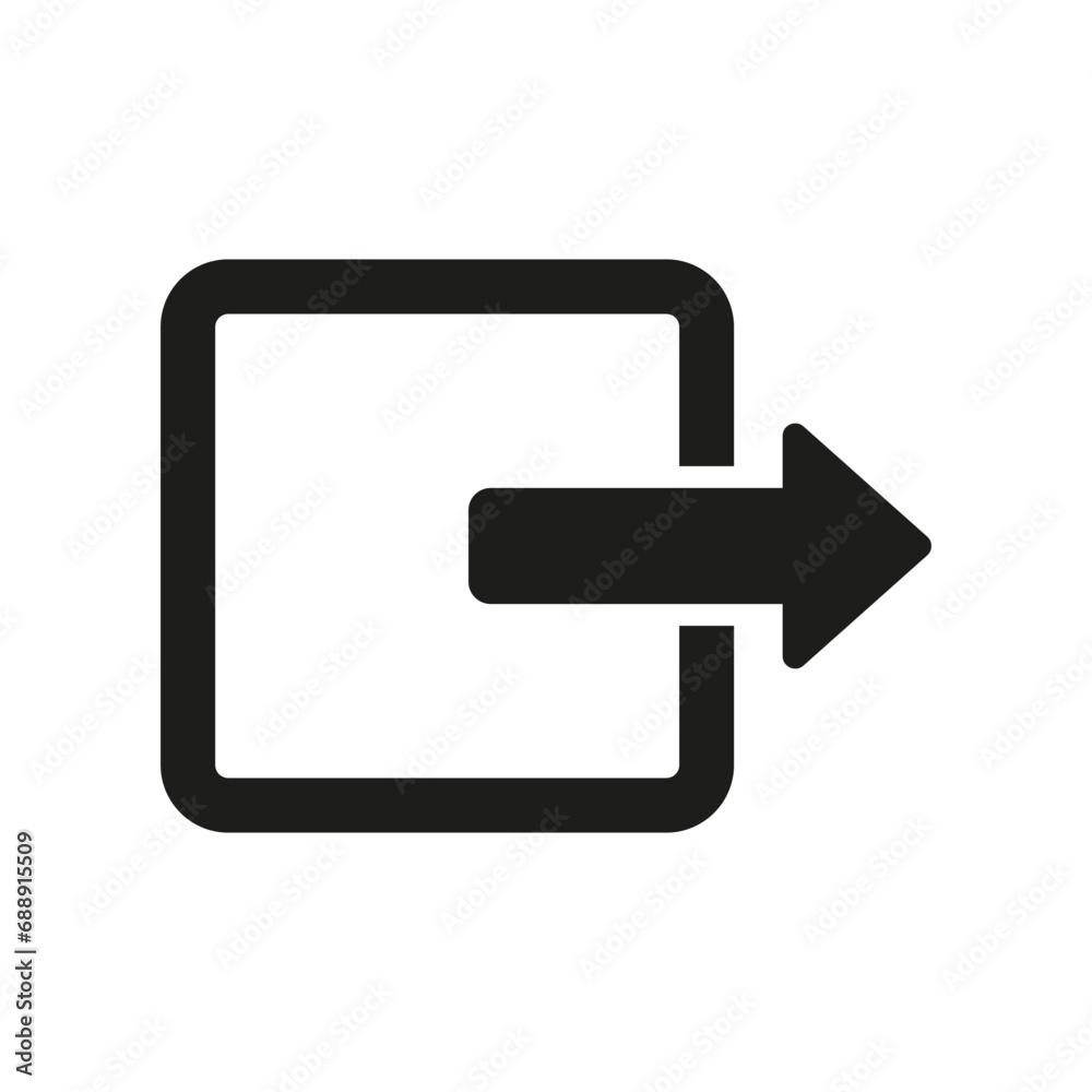 Exit direction sign. Vector illustration. EPS 10. Exit direction sign. Vector illustration. EPS 10.