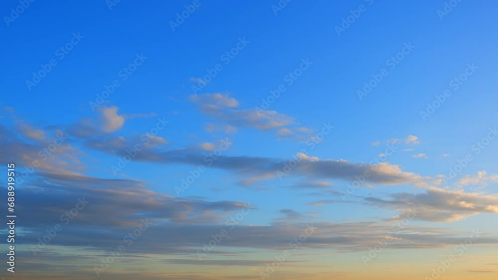 4K : Sunrise sky timelapse, In a blur of moments, time-lapse unveils the sunrise sky, clouds morphing in a mesmerizing ballet, embracing the birth of a new day. Spring sky background. Cloud concept.
4K : Sunrise sky timelapse, In a blur of moments, time-lapse unveils the sunrise sky, clouds morphing in a mesmerizing ballet, embracing the birth of a new day. Spring sky background. Cloud concept.