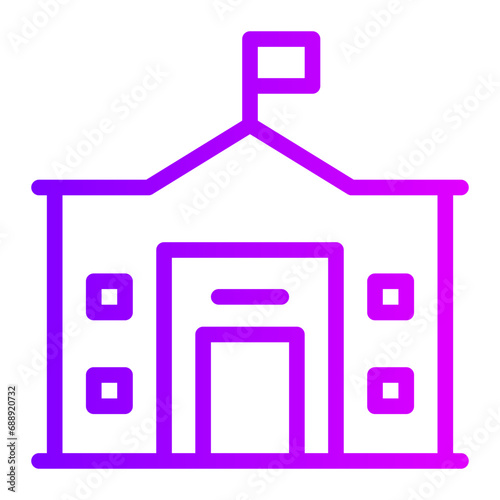 embassy gradient icon