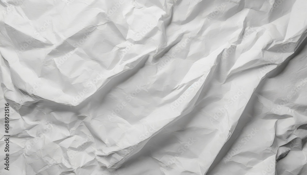 White crumpled paper texture background. White crumpled paper texture background.