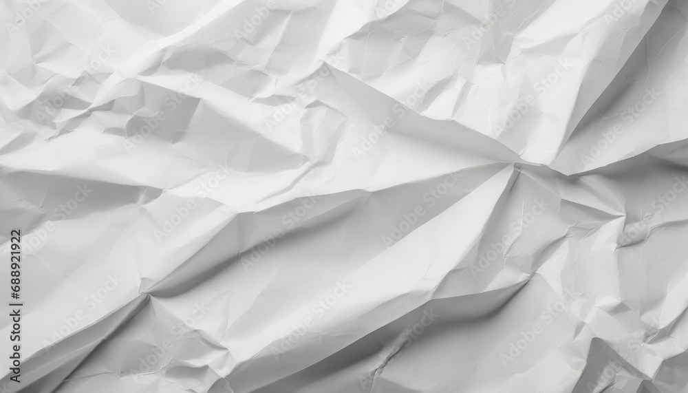 White crumpled paper texture background. White crumpled paper texture background.