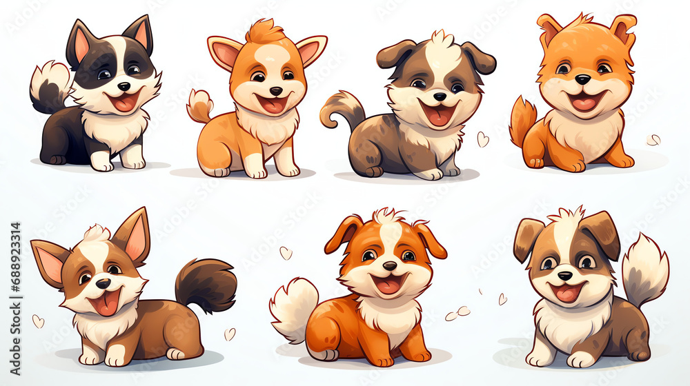 set of puppies set of puppies