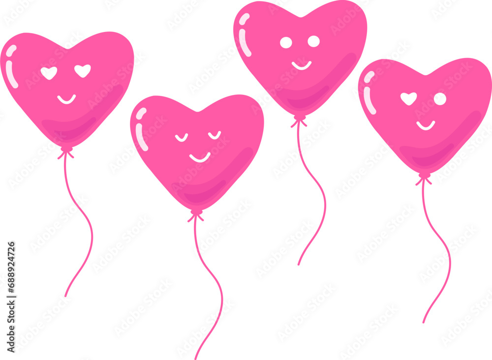 Valentine Balloon Heart Decoration 