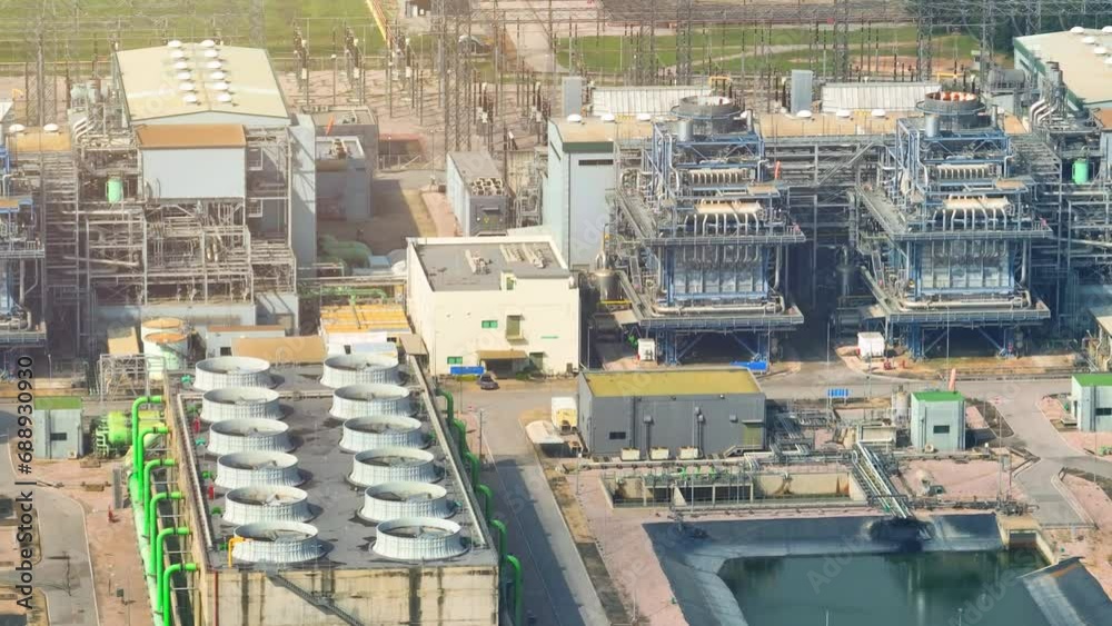 The power plant drives economic growth by providing a reliable energy source for industries, promoting job creation and fostering prosperity. Aerial view drone.
The power plant drives economic growth by providing a reliable energy source for industries, promoting job creation and fostering prosperity. Aerial view drone.