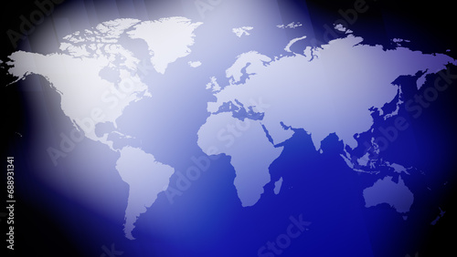 News background with global map for international technology news  breaking news  and worldwide news media network  perfect for broadcast graphics  presentation template  or wallpaper for display