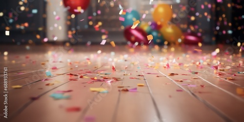 After the joyous  birthday bash or a splendid wedding celebration, the floor becomes a canvas adorned with the remnants of revelry confetti.