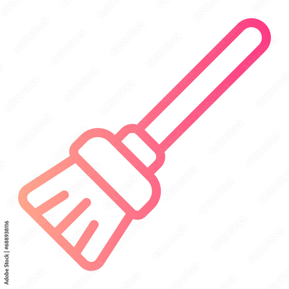 broom gradient icon broom gradient icon