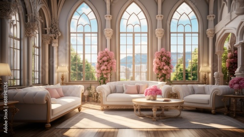 Luxury good witch's mansion, Living room.