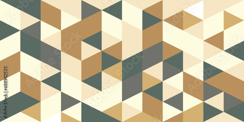 Vector abstract geometric cube and triangle angular colorful pattern. Background for layout design and poster