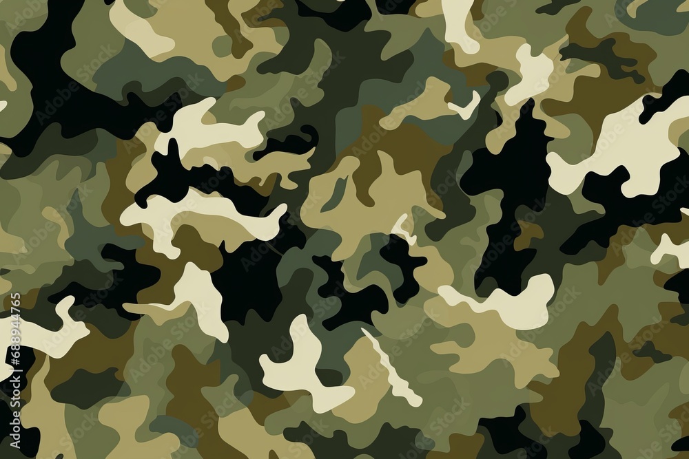 Fototapeta premium Camo military pattern