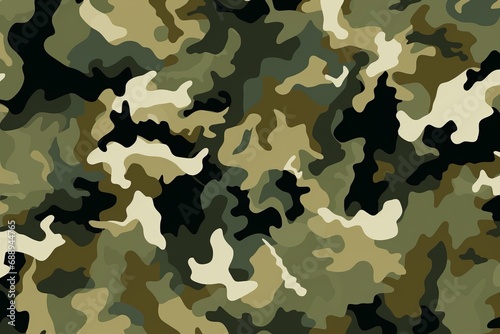 Camo military pattern photo
