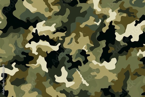 Camo military pattern