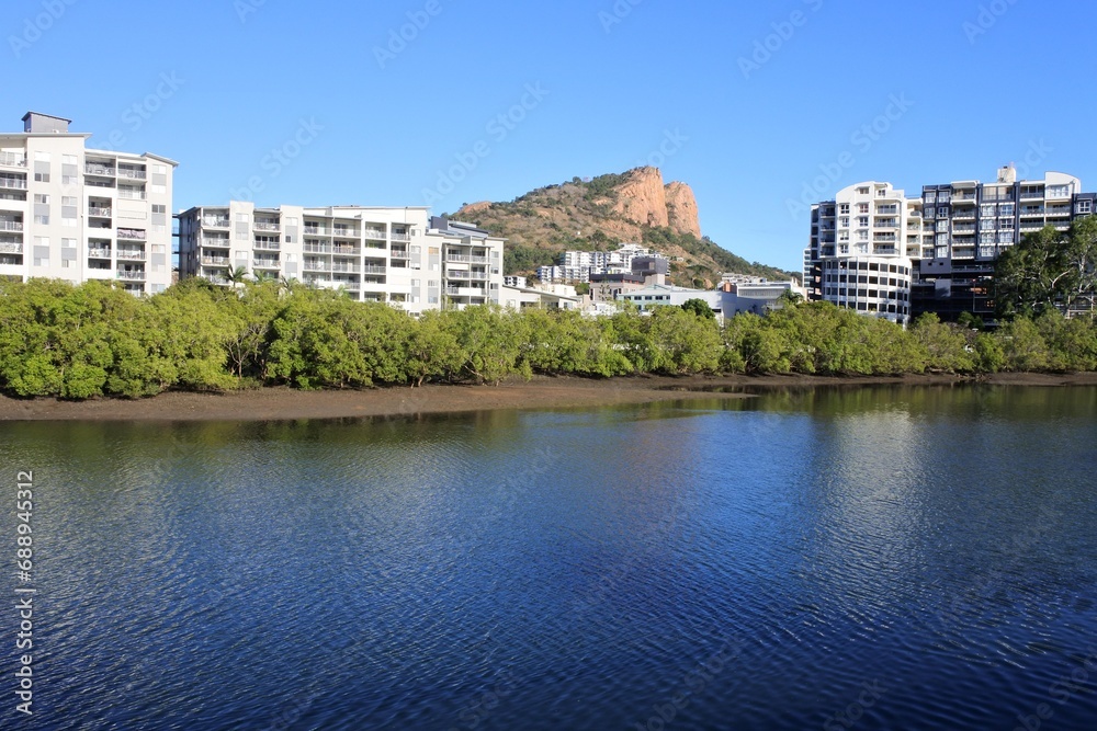 Townsville city skyline Queensland Australia Townsville city skyline Queensland Australia