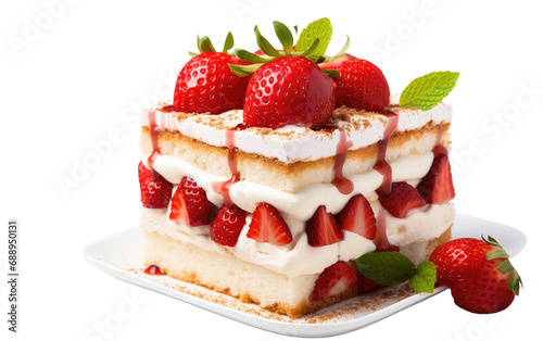 Strawberry Shortcake Sweet On Transparent PNG