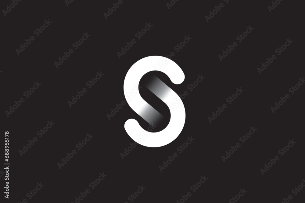 Letter S logo design icon vector template