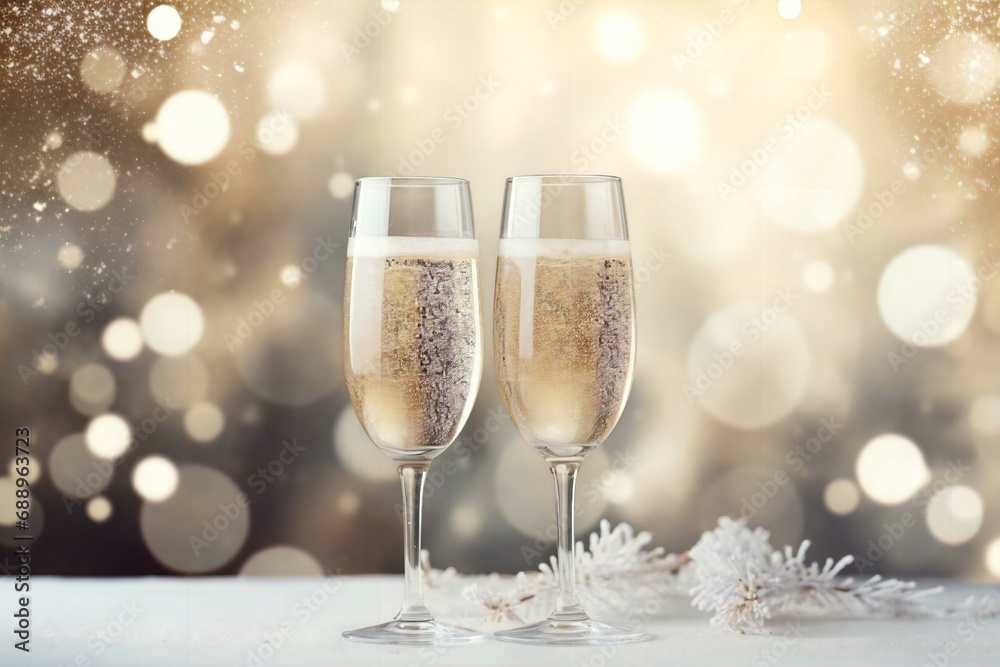 champagne glasses on bokeh background with space for text, champagne glasses on celebration background with copyspace, champagne glasses, copy space, christmas, new year, party, celebration,background champagne glasses on bokeh background with space for text, champagne glasses on celebration background with copyspace, champagne glasses, copy space, christmas, new year, party, celebration,background