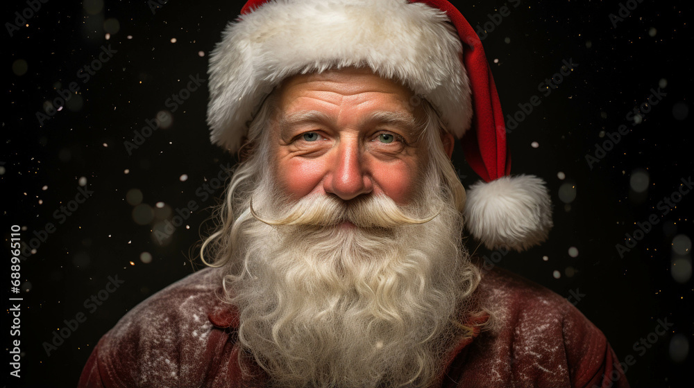 Santa Claus in Christmas season. Santa Claus in Christmas season.