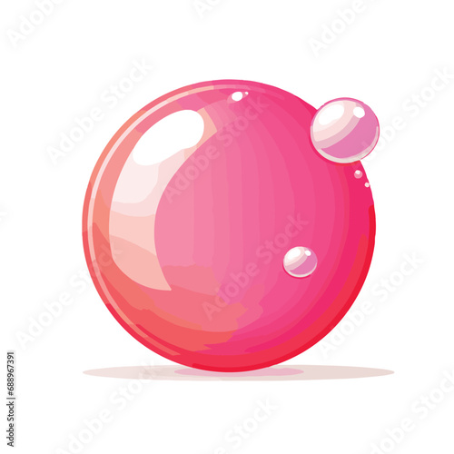 sweet, bubble, gum, chewing, pink, candy, bubblegum, background, isolated, vector, white, design, shape, fun, illustration, object, cartoon, cute, sugar, gummy, ball, chewy, set, food, flavor, blowing