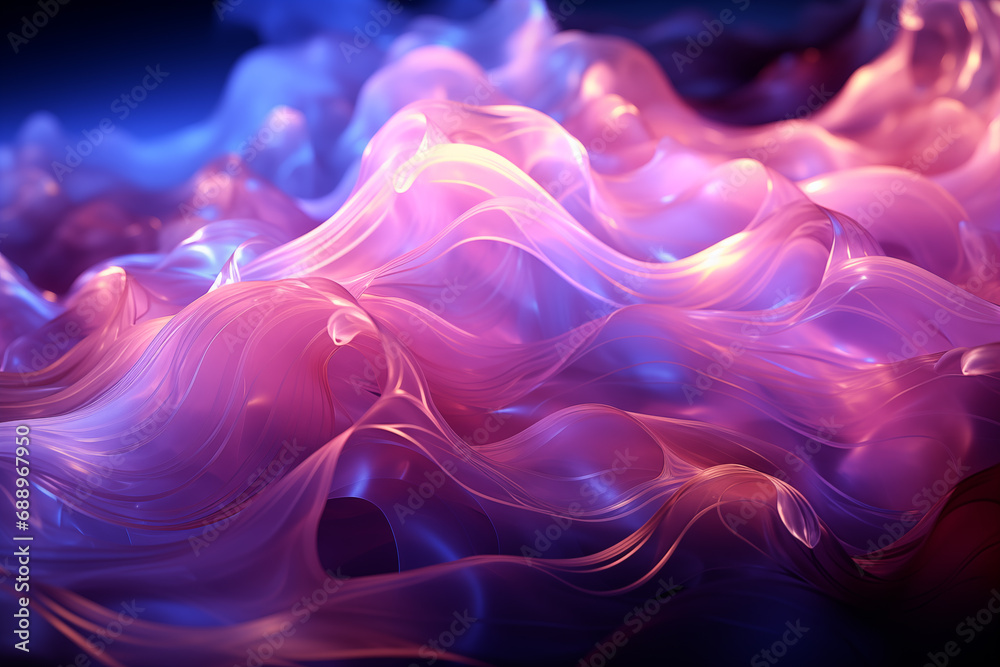 Fototapeta premium Colorful surreal imagination abstract background