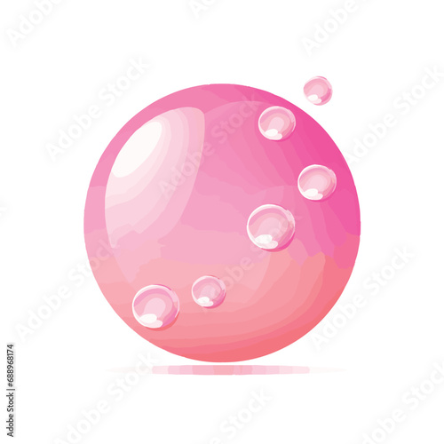 sweet, bubble, gum, chewing, pink, candy, bubblegum, background, isolated, vector, white, design, shape, fun, illustration, object, cartoon, cute, sugar, gummy, ball, chewy, set, food, flavor, blowing