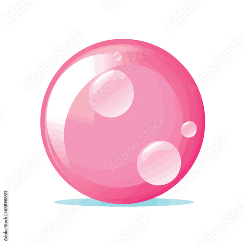 sweet  bubble  gum  chewing  pink  candy  bubblegum  background  isolated  vector  white  design  shape  fun  illustration  object  cartoon  cute  sugar  gummy  ball  chewy  set  food  flavor  blowing