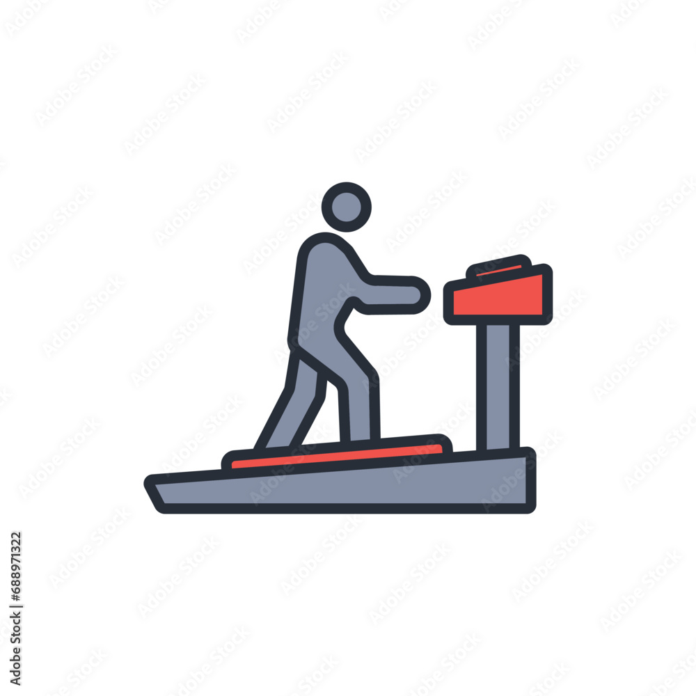 exercise icon. vector.Editable stroke.linear style sign for use web design,logo.Symbol illustration. exercise icon. vector.Editable stroke.linear style sign for use web design,logo.Symbol illustration.