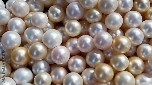 AI generated illustration of a stack of pearls