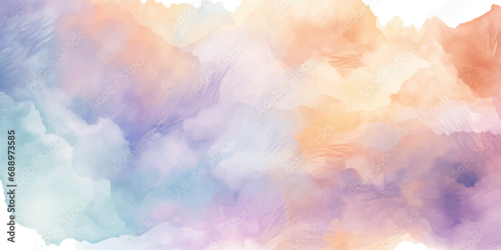 watercolor color full pastel background