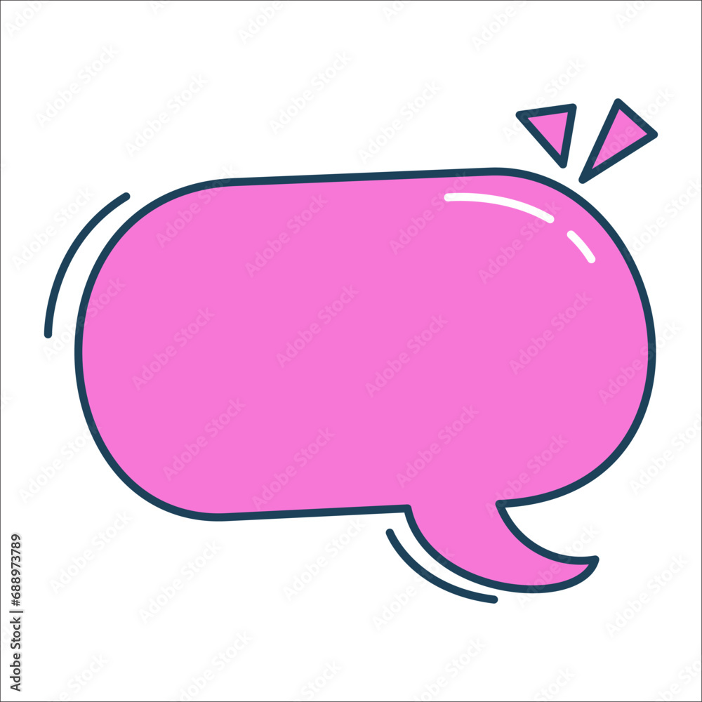 Speech bubble icons. Graphic resources about Talk bubble. Blank cloud speech bubble. Speech bubble icons. Graphic resources about Talk bubble. Blank cloud speech bubble.