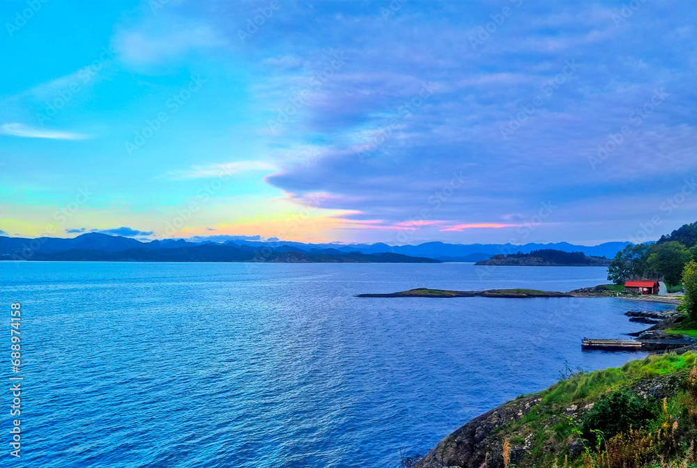 North Sea,  Panorama, Rogaland, Norway