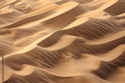 Amazing abstract pattern in gobi sand © Bojel2