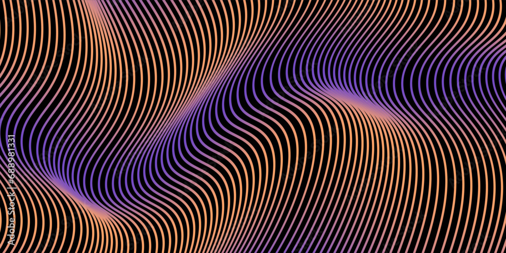 Technology abstract lines on white background. Undulate Grey Wave Swirl, frequency sound wave, twisted curve lines with blend effect abstract vektor colorful lines 