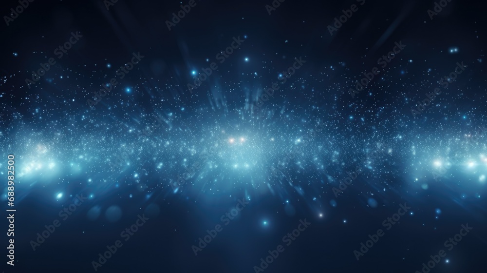 A vibrant display of light particles swirling in space, creating a mesmerizing cosmic effect during a nighttime setting A vibrant display of light particles swirling in space, creating a mesmerizing cosmic effect during a nighttime setting