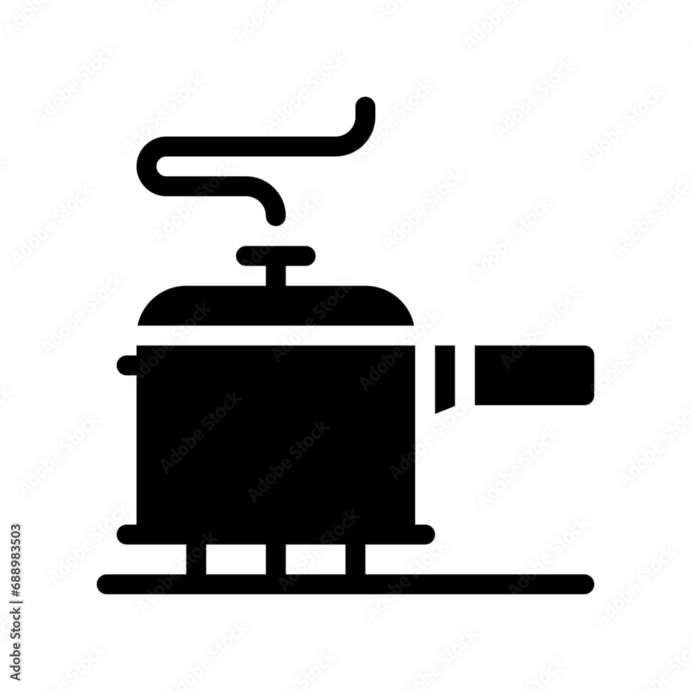 pot glyph icon