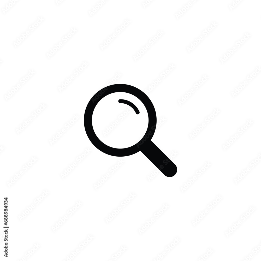 search icon, magnifying glass icon vector for web site Computer and mobile app search icon, magnifying glass icon vector for web site Computer and mobile app