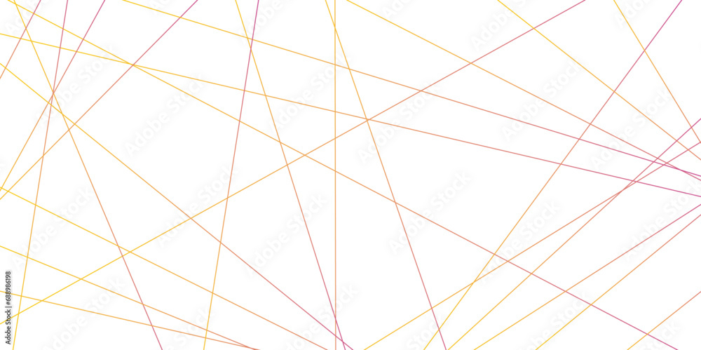 Random chaotic lines abstract geometric pattern texture. Modern, contemporary art-like illustration. Vector illustration - obrazy, fototapety, plakaty 