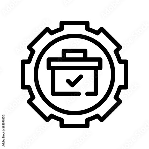 ballot line icon