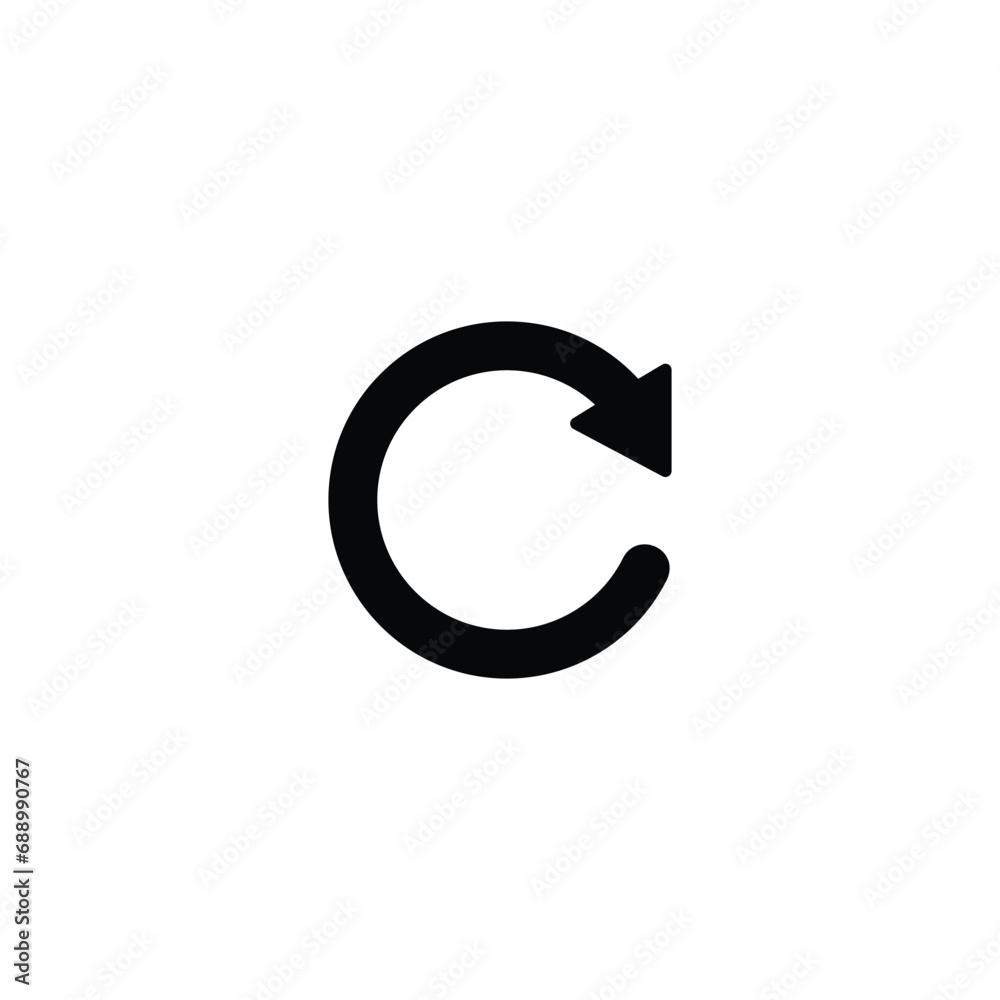 Reload icon, Refresh symbol vector for web site Computer and mobile app Reload icon, Refresh symbol vector for web site Computer and mobile app