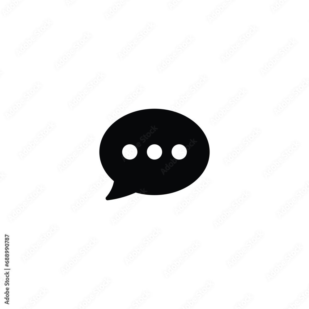 chat icon, chat sign vector for web site Computer and mobile app chat icon, chat sign vector for web site Computer and mobile app