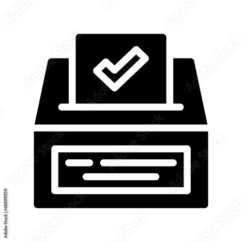 vote glyph icon