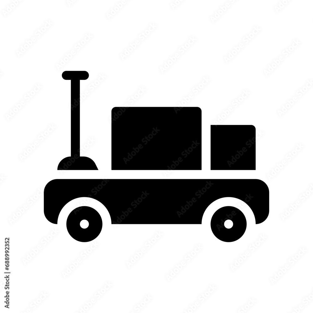 cart glyph icon