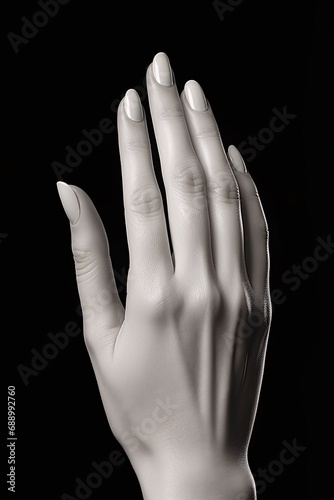 Slender and Elegant Feminine Fingers, a Study in Grace and Beauty photo