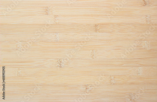 Natural wooden desk texture background, Top view. Abstract top bar table wood bamboo pattern nature. Design wall vintage interior kitchen. Bamboo skin cutting board empty for displaying products.