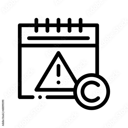 expiry line icon